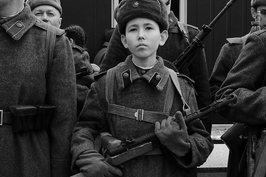 Re-Enact A Scene Of The 'Battle For Konigsberg'