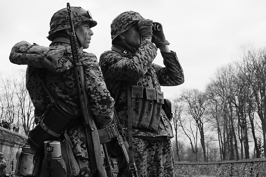 Re-Enact A Scene Of The 'Battle For Konigsberg'